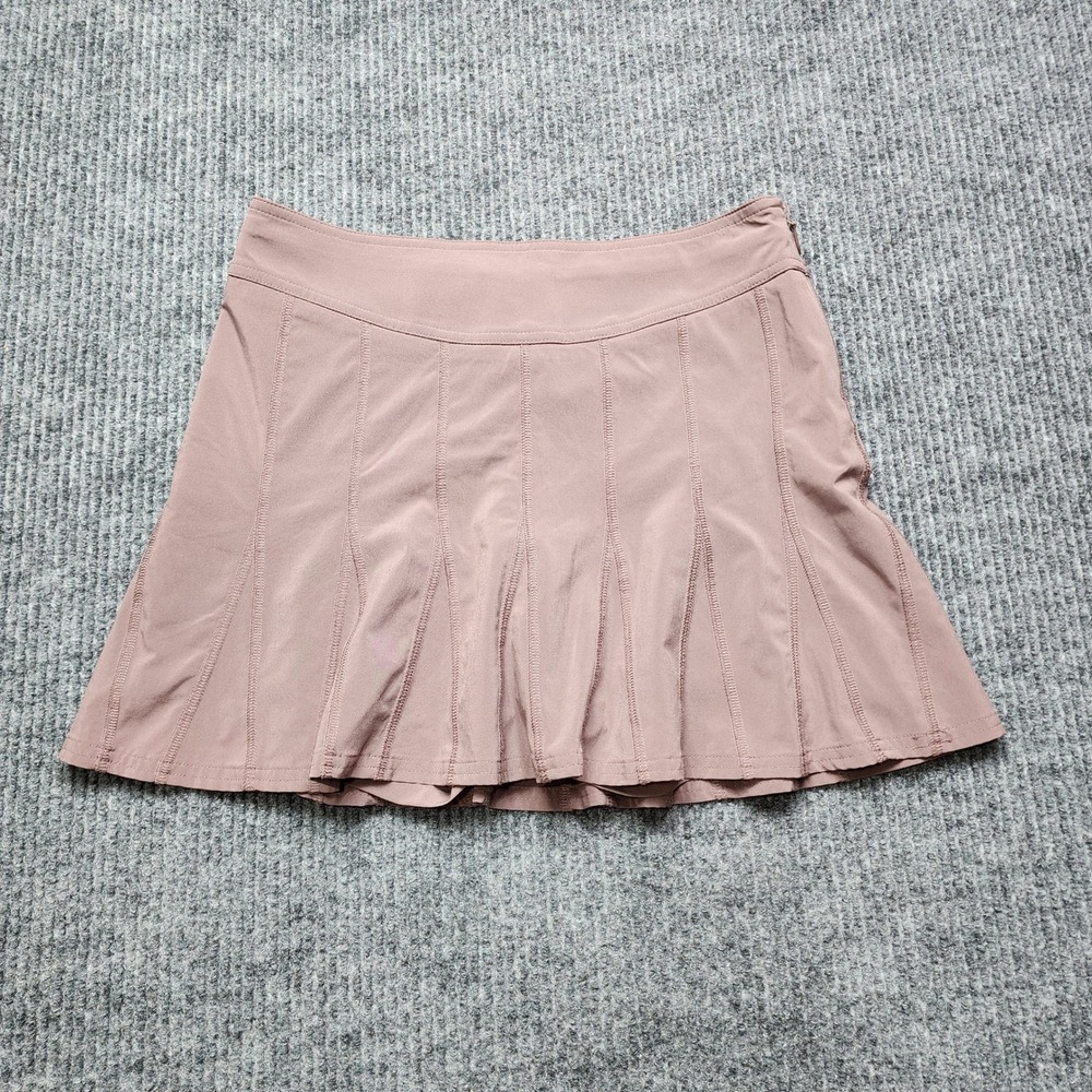 Athleta Wear About Pleated Skort Size 2 Mauve Taupe Tennis Golf Athletic